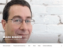 Tablet Screenshot of markbinder.com
